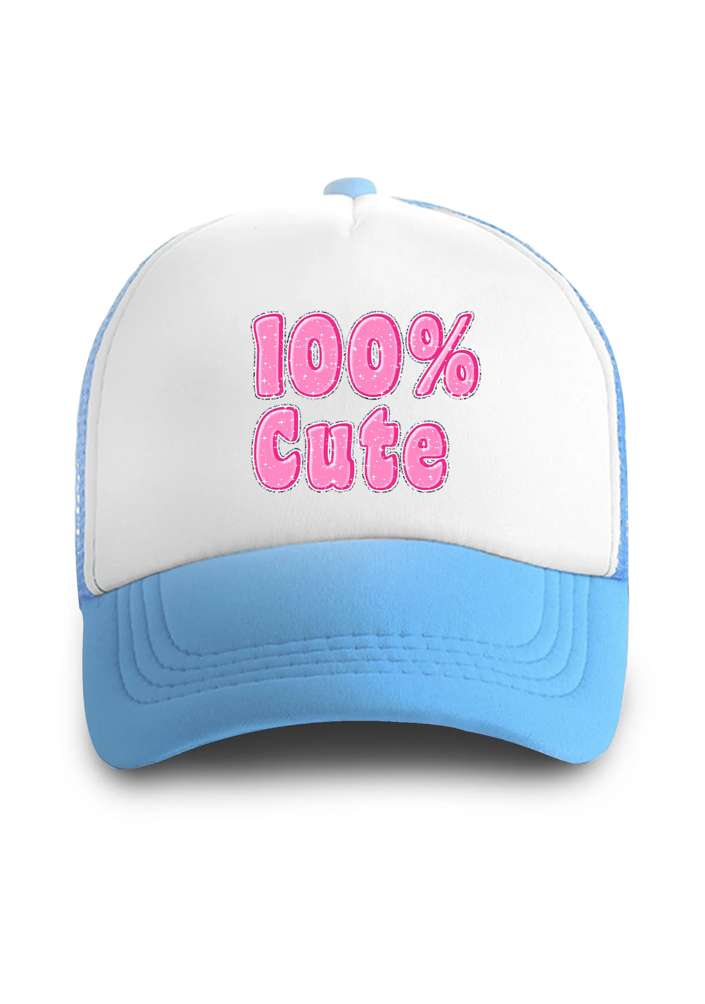 100% Cute Trucker Hat - Image 3
