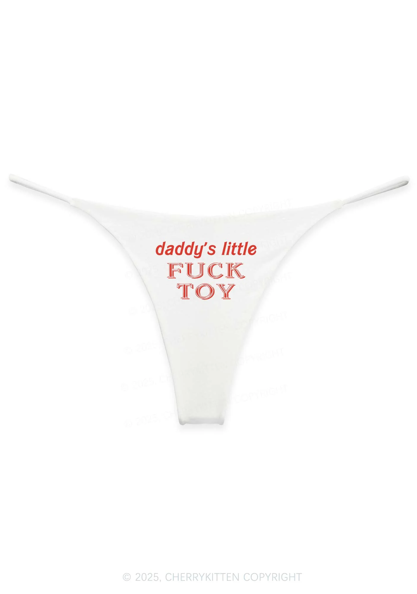 3 Pack Eat Here Again Y2K Bikini String Thong Cherrykitten - Image 3