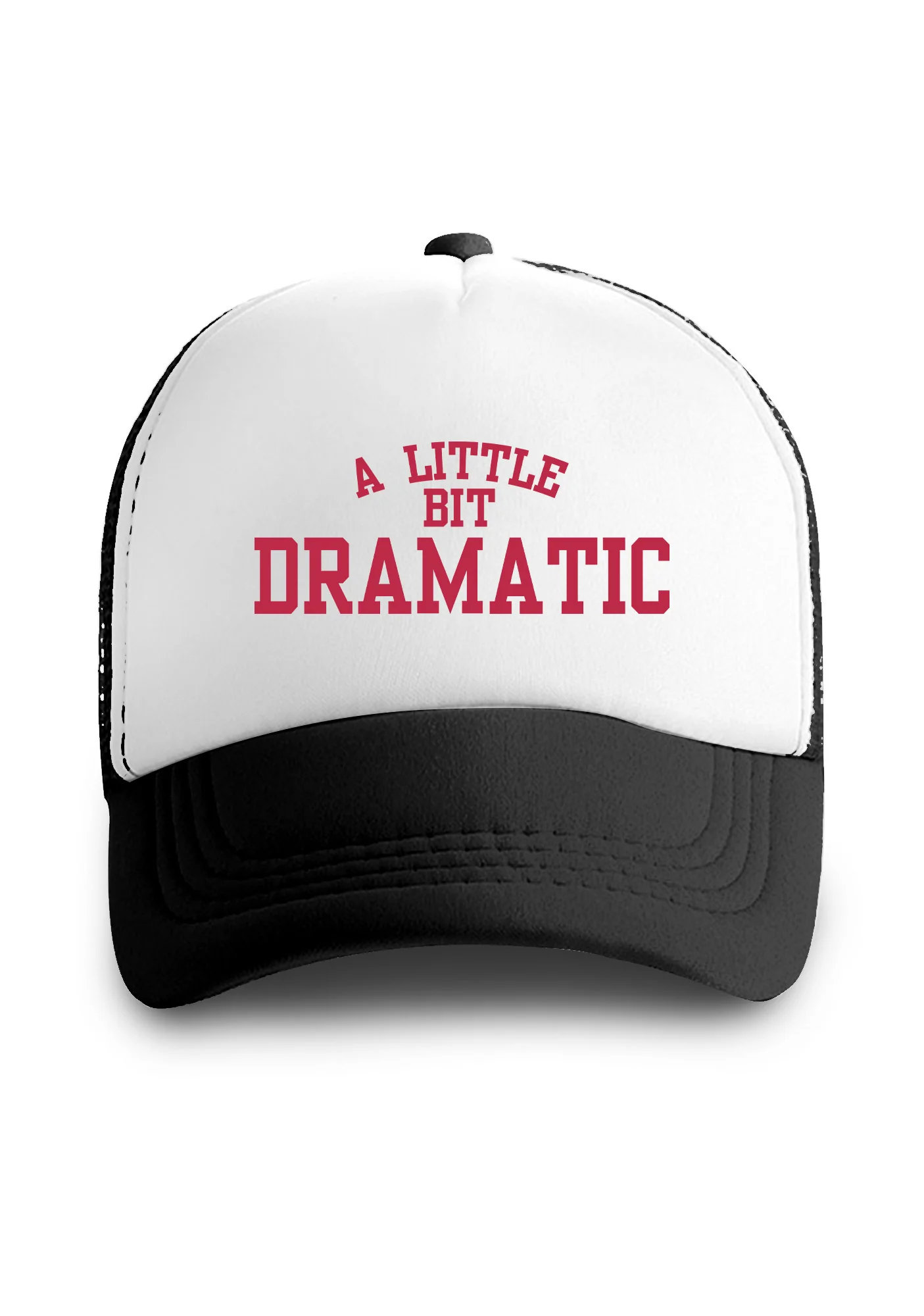 A Little Bit Dramatic Trucker Hat - Image 3