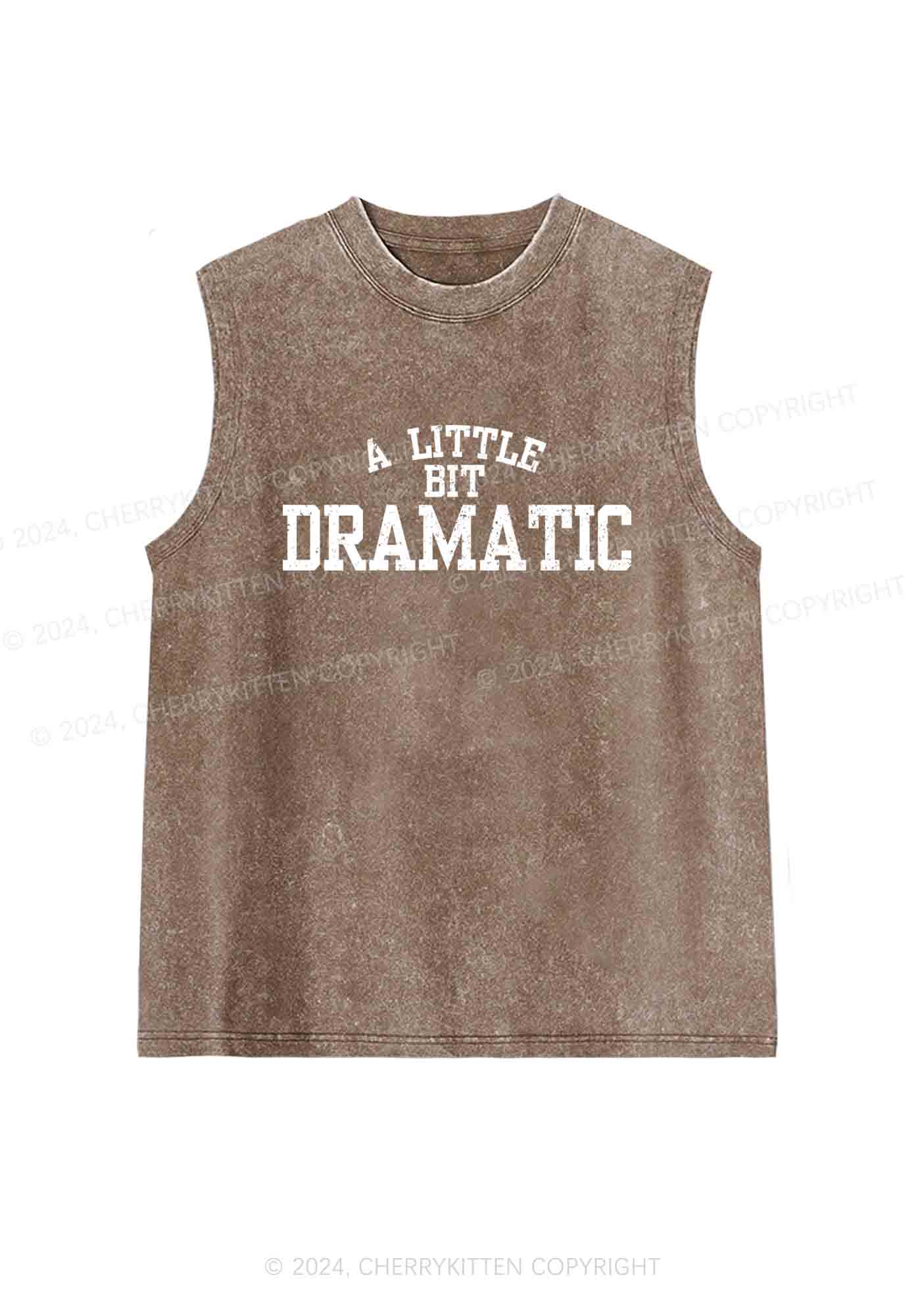 A Little Bit Dramatic Y2K Washed Tank Cherrykitten - Image 6