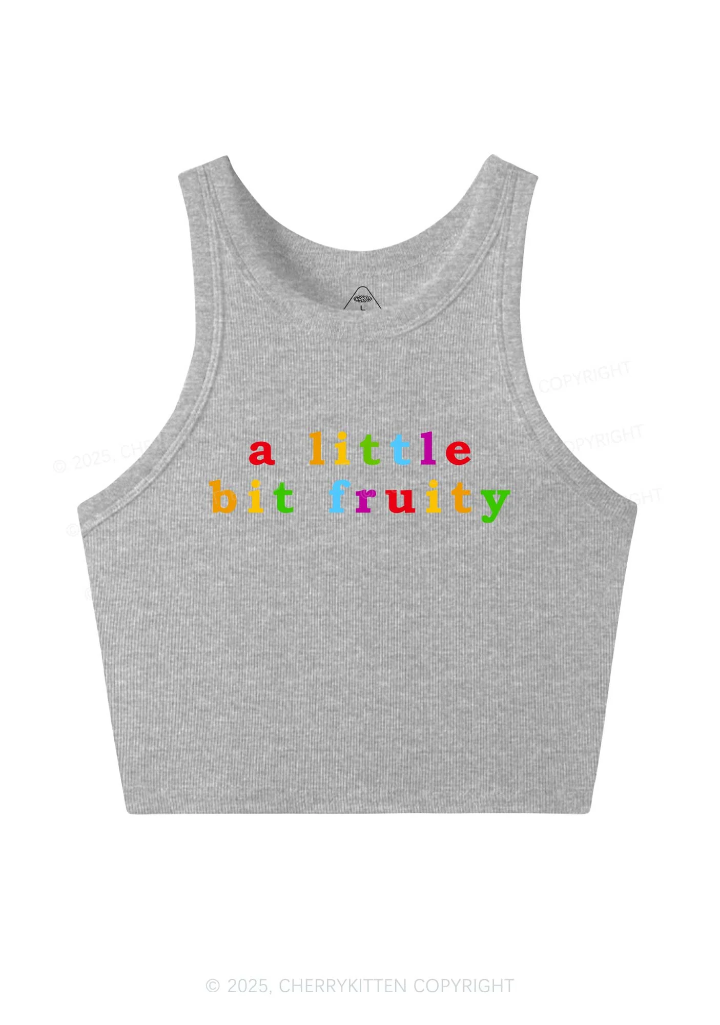 A Little Bit Fruity Y2K Crop Tank Top Cherrykitten - Image 4
