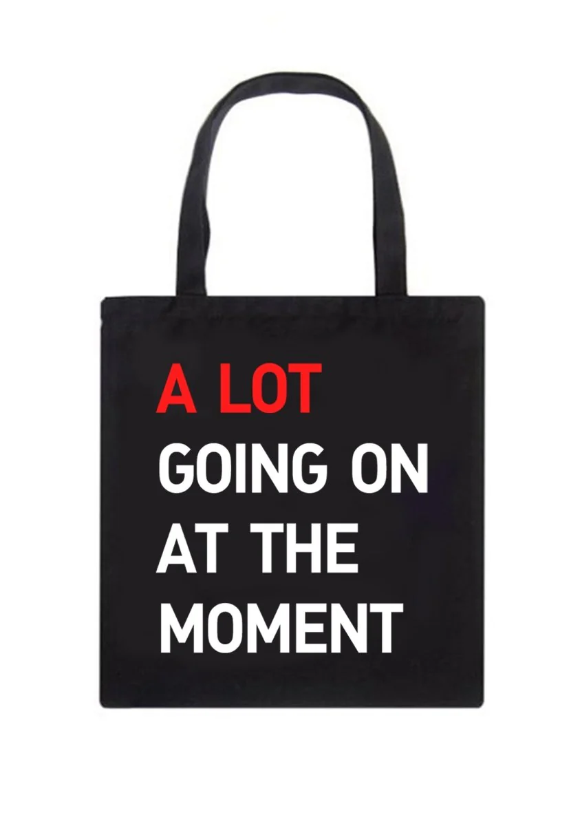 A Lot Going On At The Moment Canvas Tote Bag - Image 2