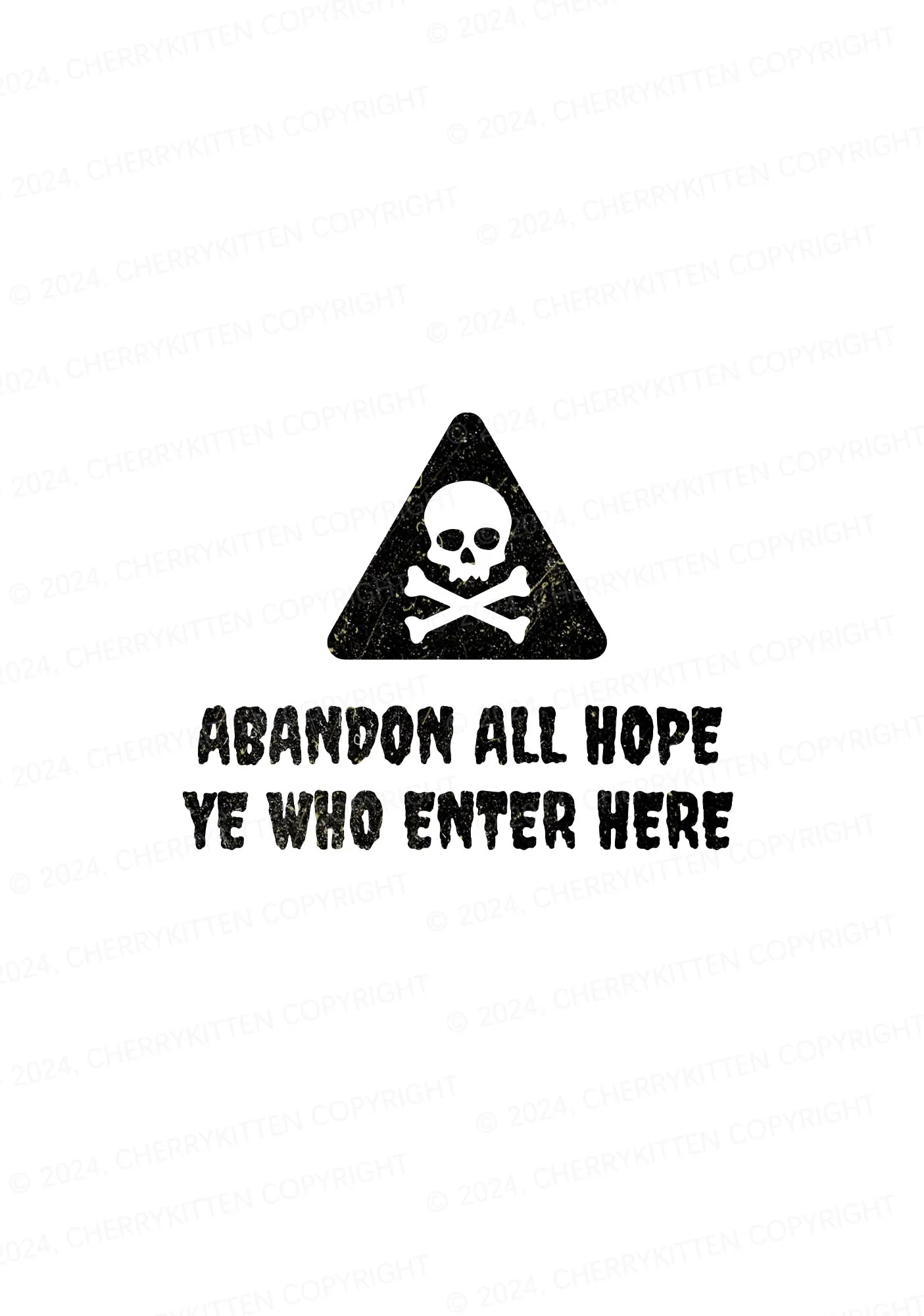 Abandon All Hope Y2K Mid Rise Waist Boyshort Cherrykitten - Image 2