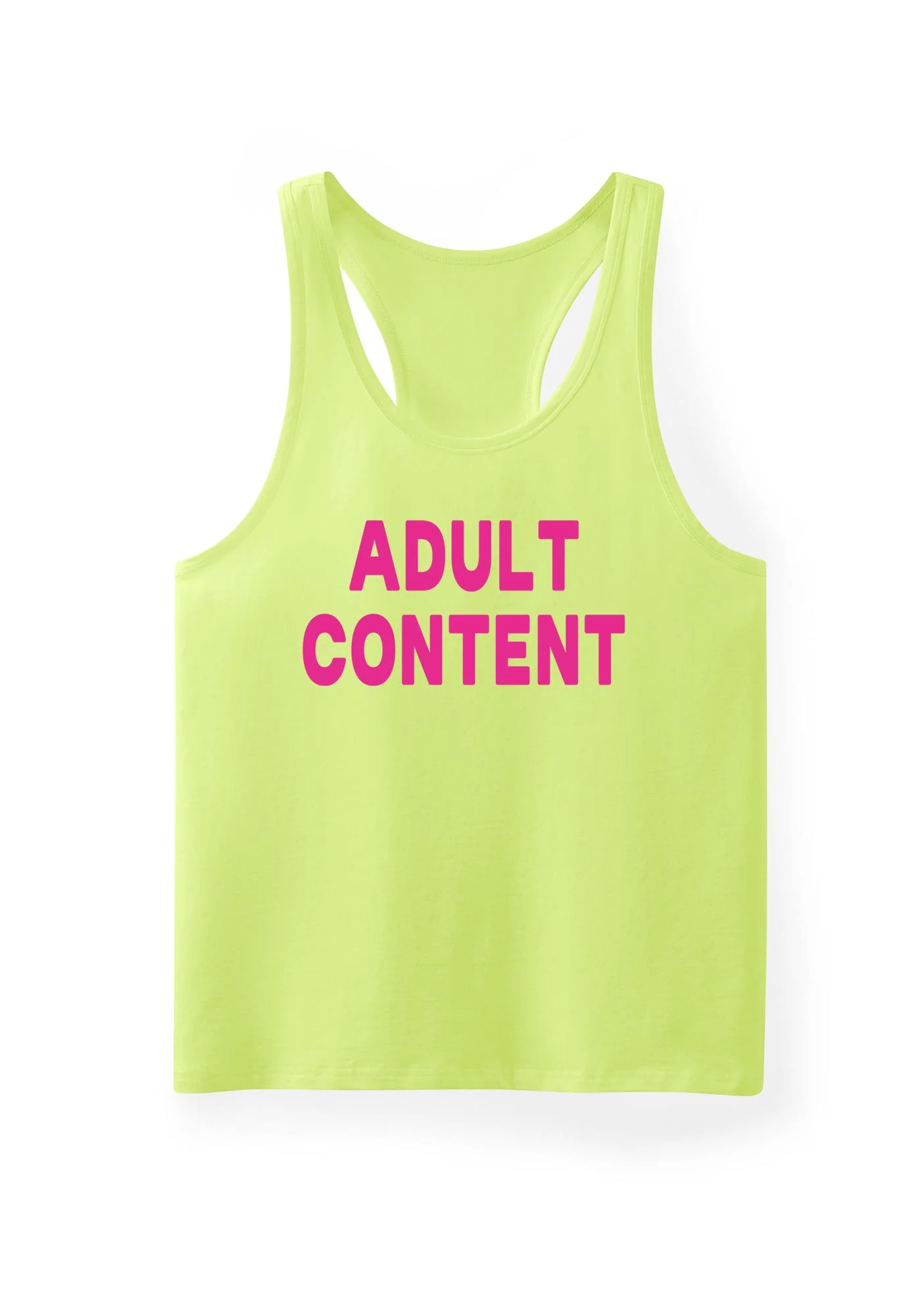 Adult Content Y2K Men Racerback Tank Top Cherrykitten - Image 10