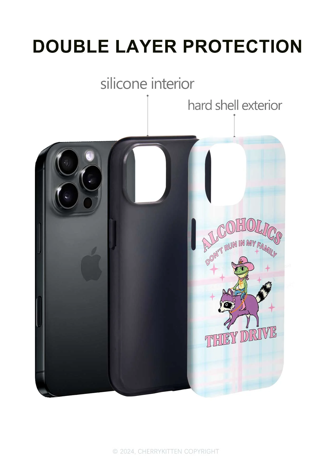Alcoholics Drive Y2K Phone Case Cherrykitten - Image 4