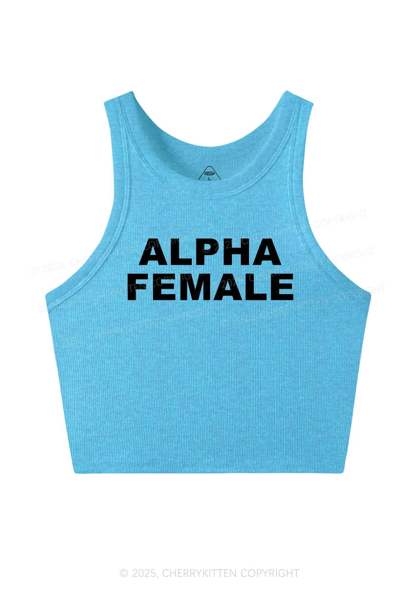 Alpha Female Y2K Crop Tank Top Cherrykitten - Image 5