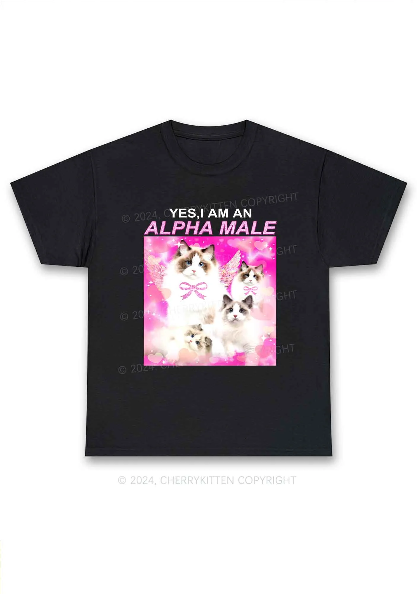 Alpha Male Y2K Chunky Shirt Cherrykitten - Image 3