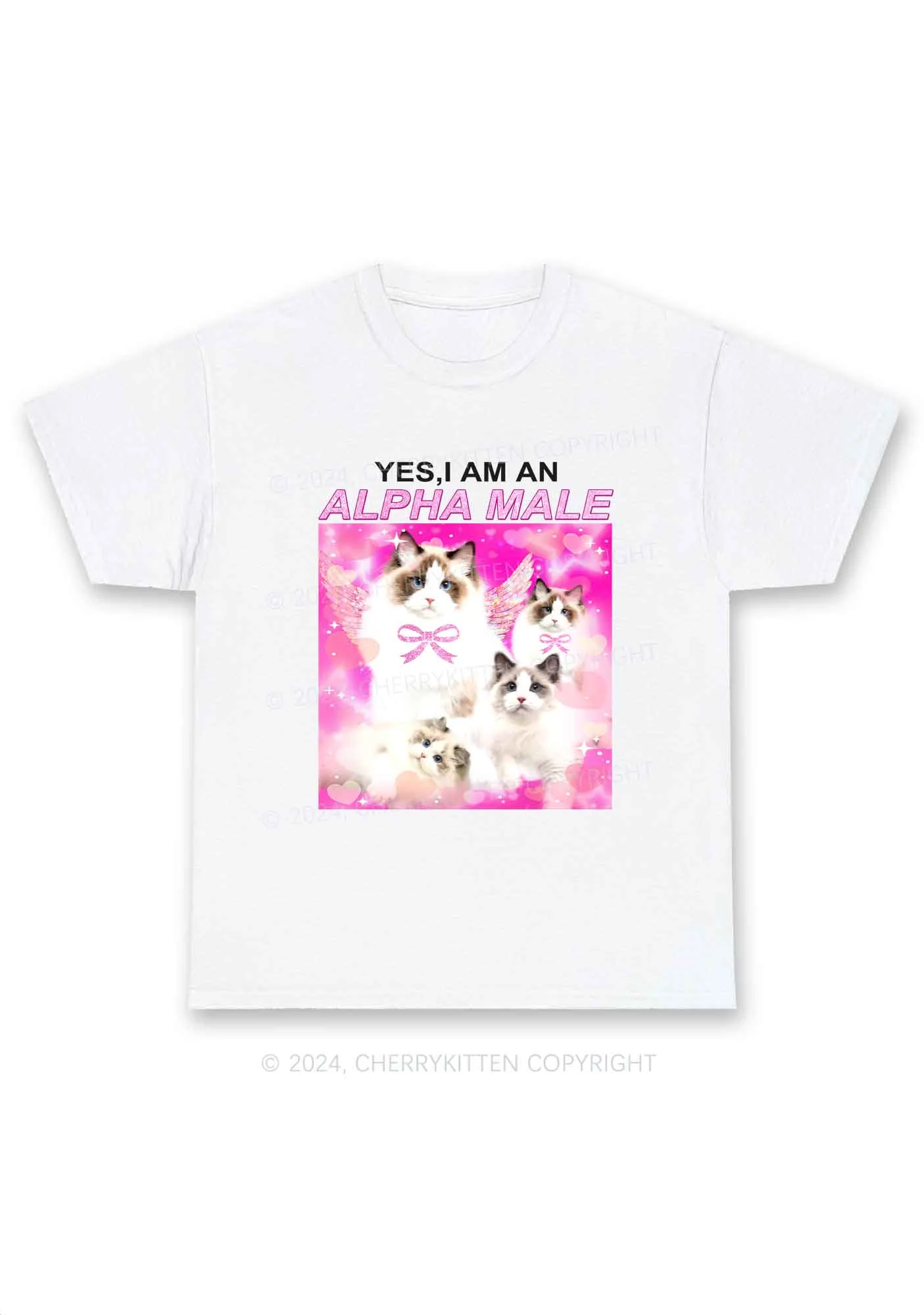 Alpha Male Y2K Chunky Shirt Cherrykitten - Image 4