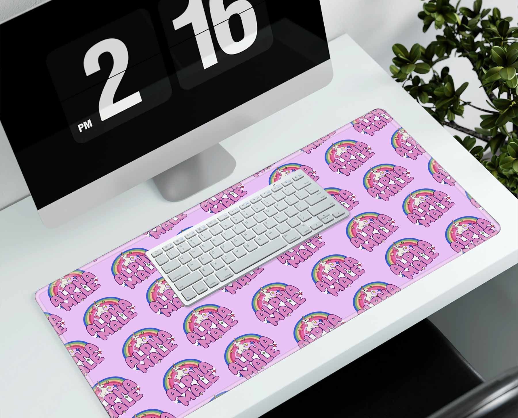 Alpha Male Y2K Desk Mat Cherrykitten - Image 3