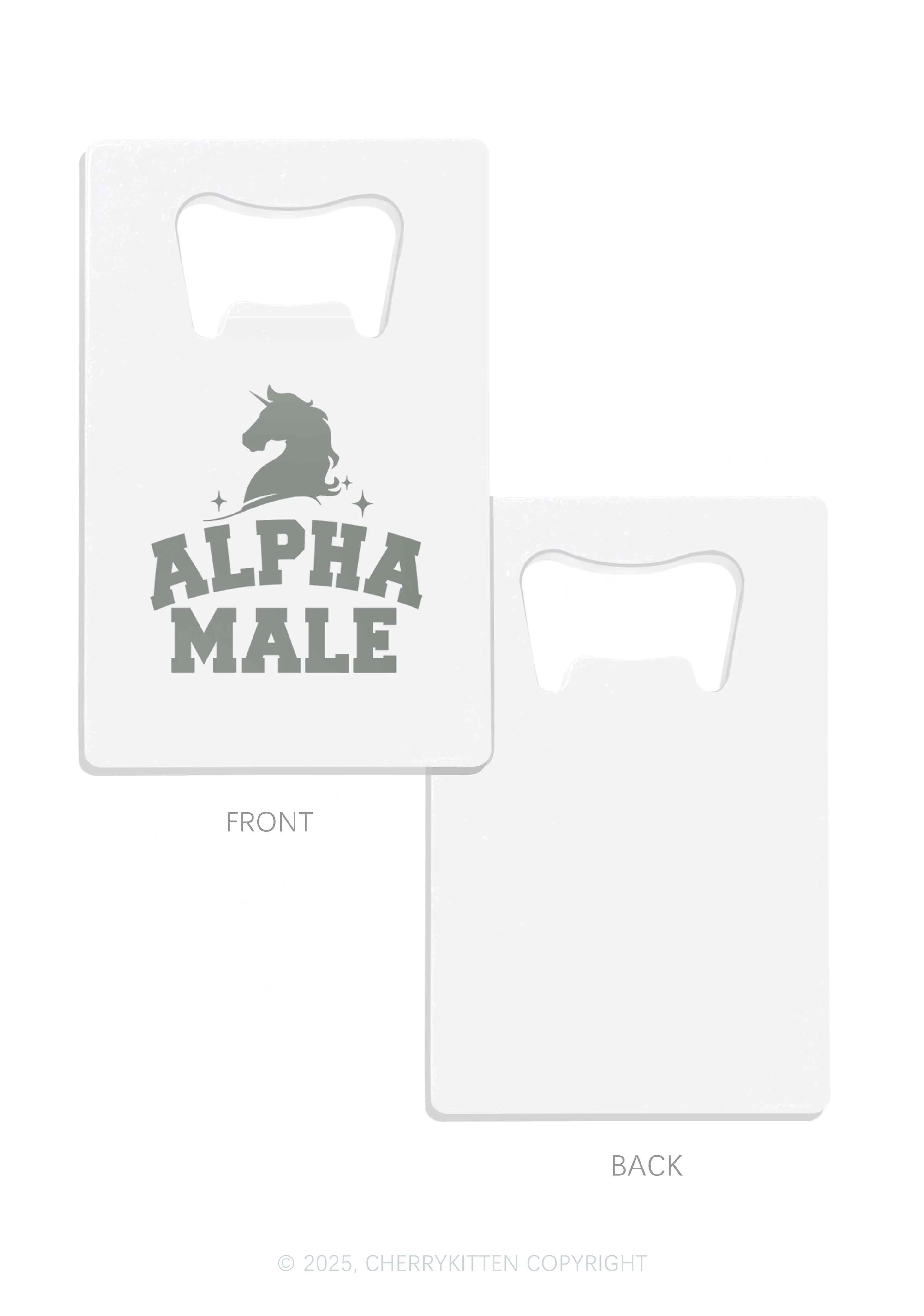 Alpha Male Y2K Credit Card Bottle Openers Cherrykitten - Image 7