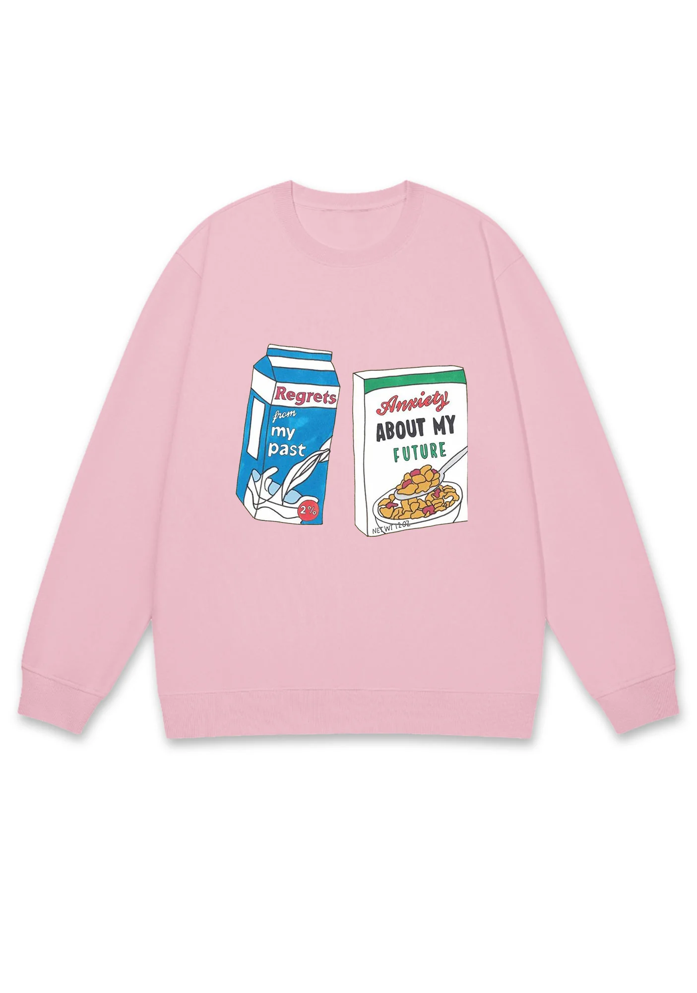 Anxiety About My Future Y2K Sweatshirt - Image 5