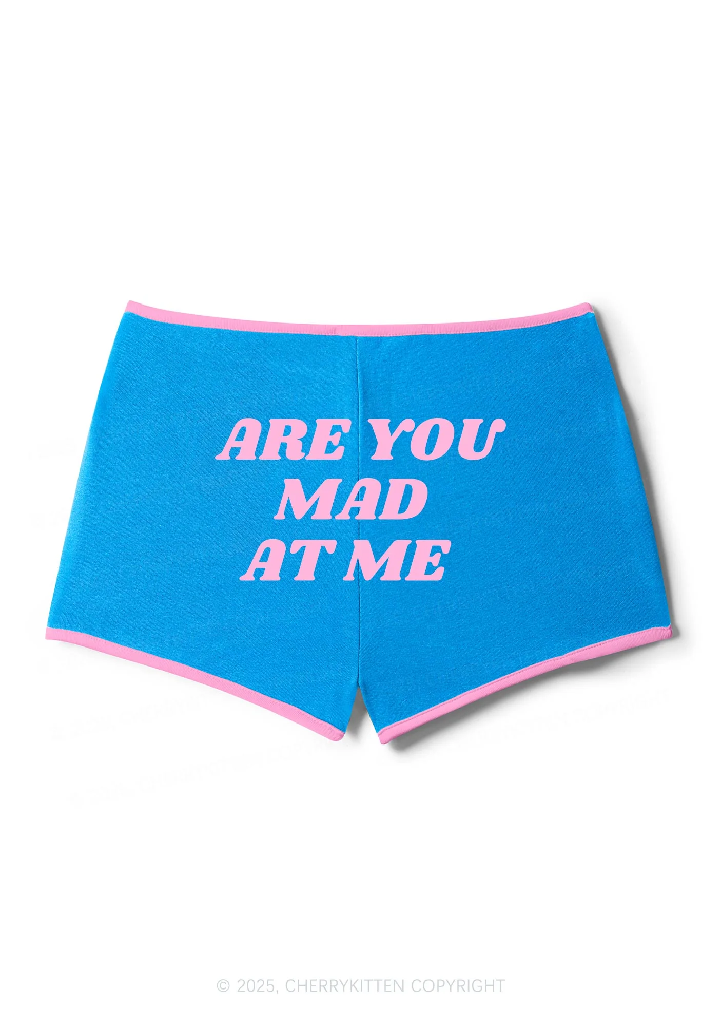 Are You Mad At Me Y2K Contrast Mini Shorts Cherrykitten - Image 4