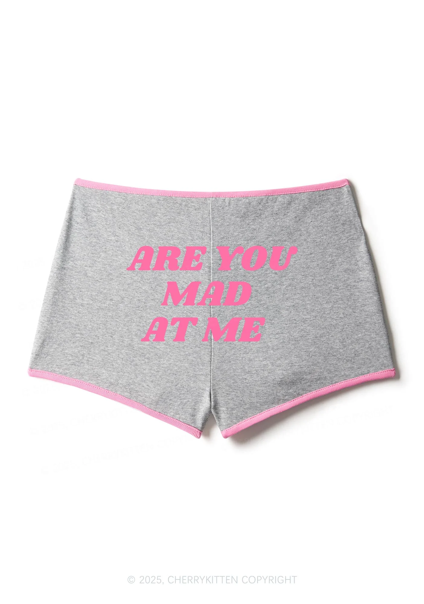 Are You Mad At Me Y2K Contrast Mini Shorts Cherrykitten - Image 5