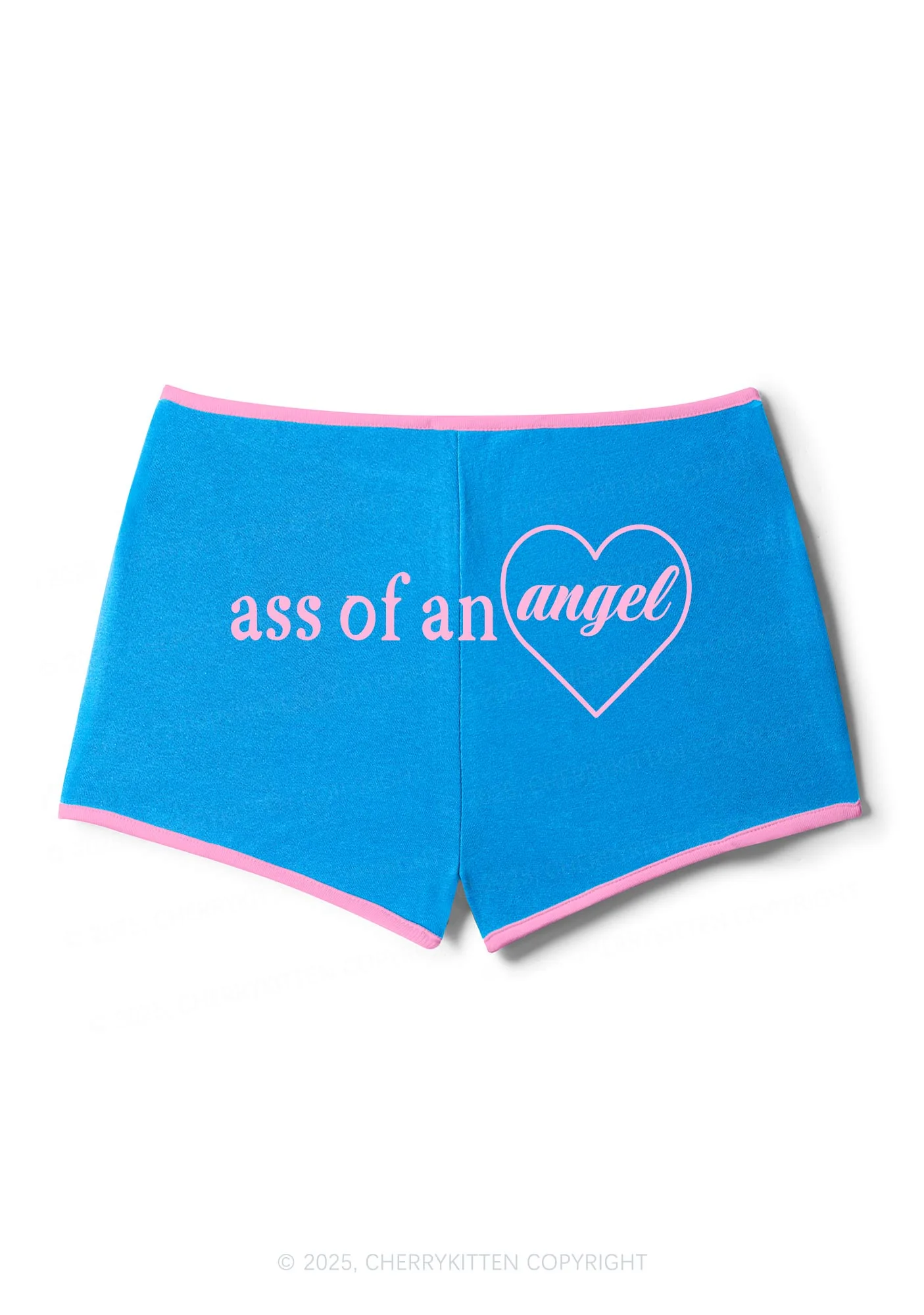 Axx Of An Angel Y2K Contrast Mini Shorts Cherrykitten - Image 4
