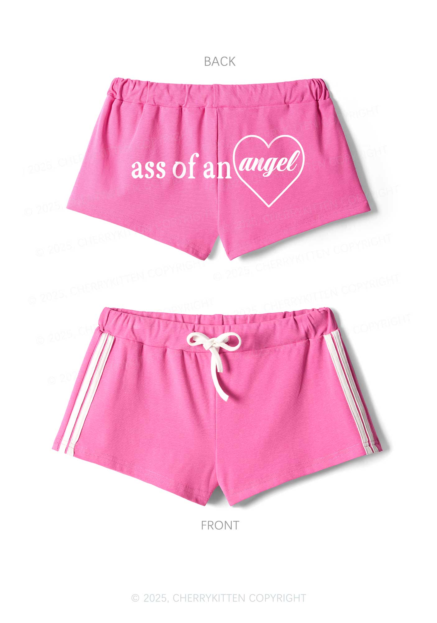 Axx Of An Angel Y2K Drawstring Mini Shorts Cherrykitten - Image 5