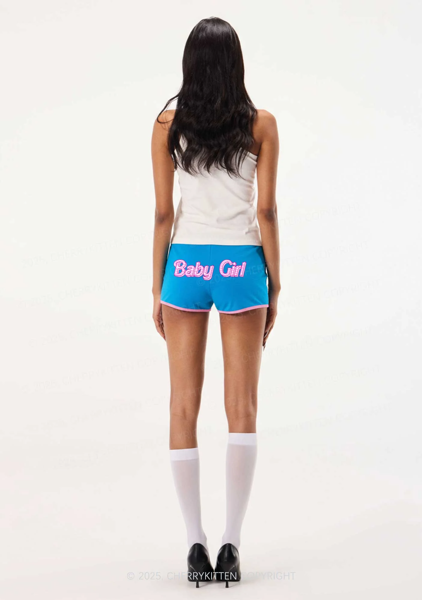 Baby Girl Y2K Booty Shorts Cherrykitten - Image 2