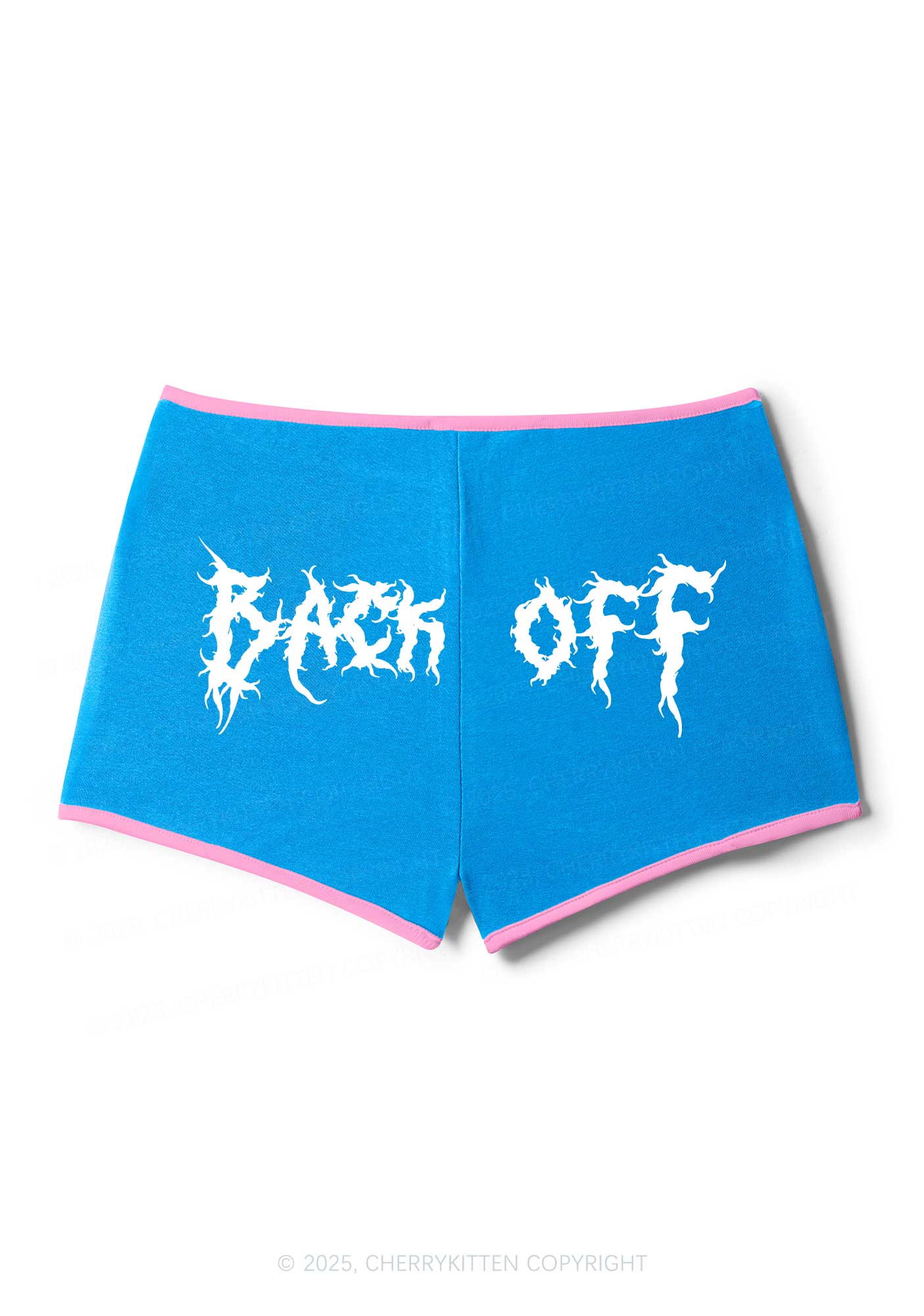 Back Off Y2K Booty Shorts Cherrykitten - Image 4