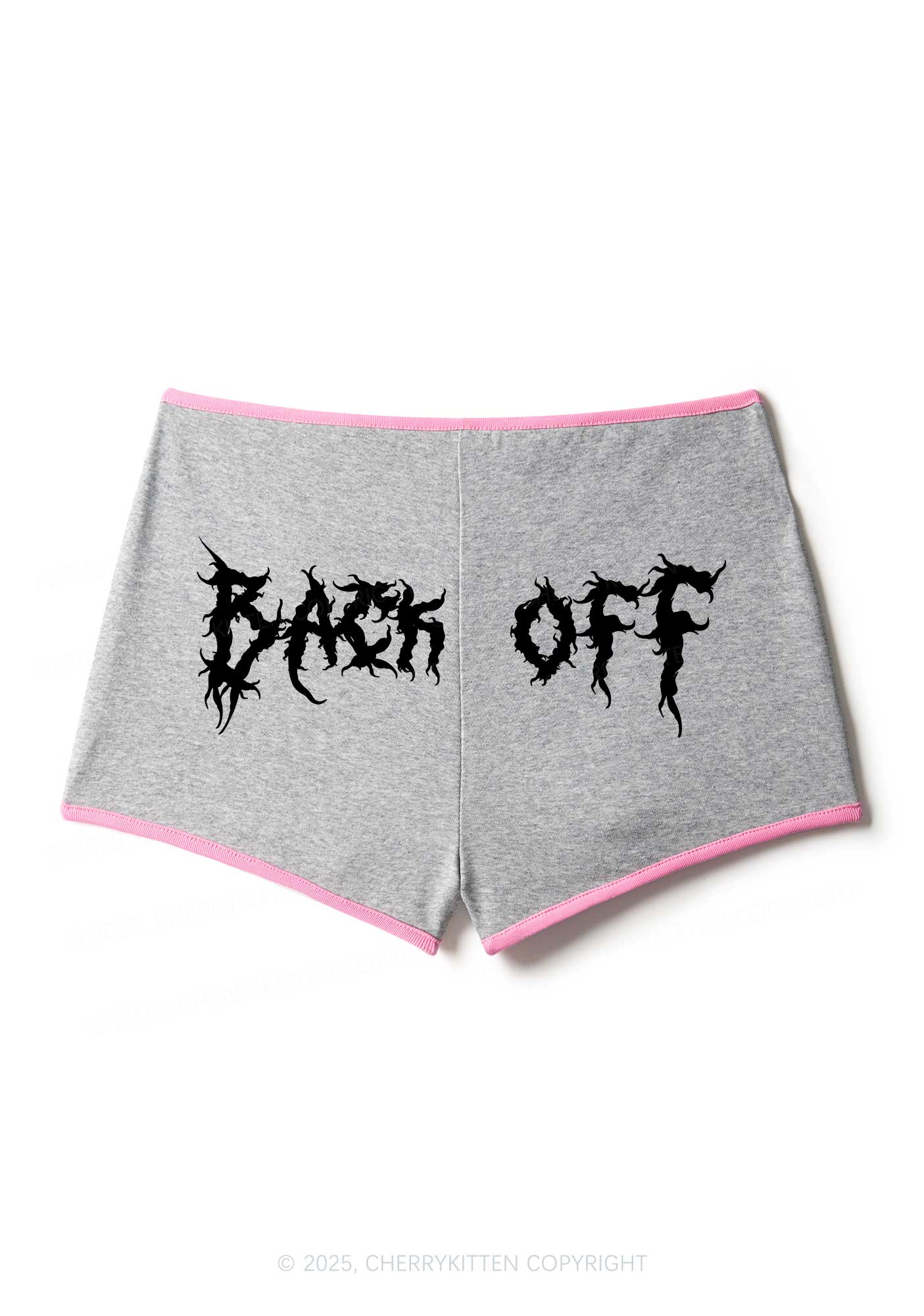 Back Off Y2K Booty Shorts Cherrykitten - Image 5