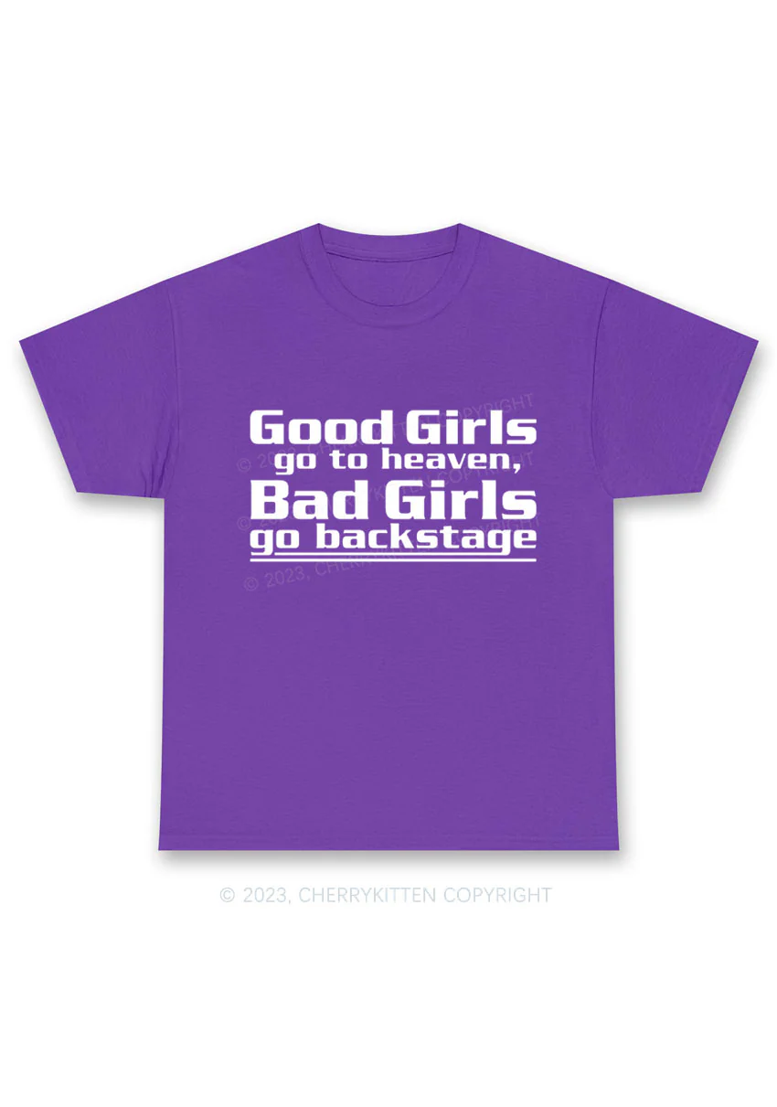 Bad Girls Go Backstage Y2K Chunky Shirt Cherrykitten - Image 3