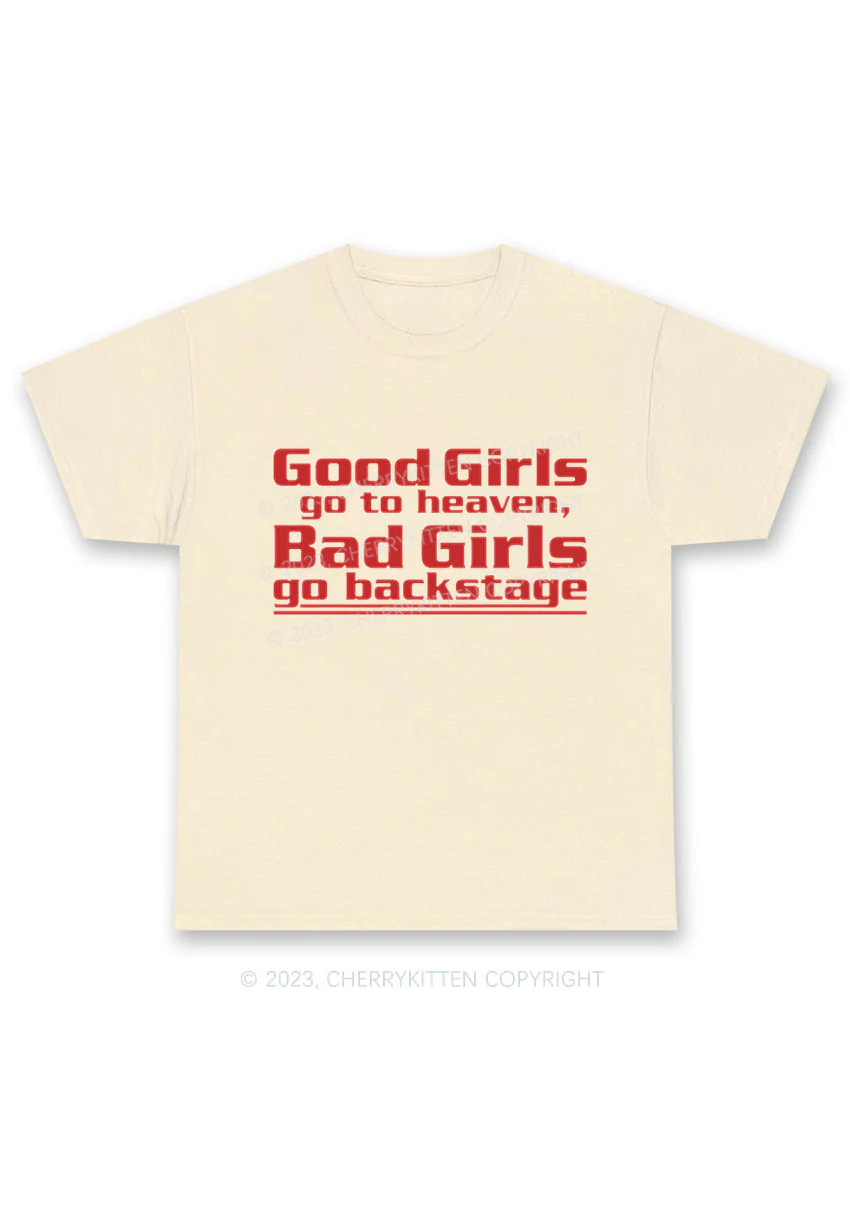 Bad Girls Go Backstage Y2K Chunky Shirt Cherrykitten - Image 5