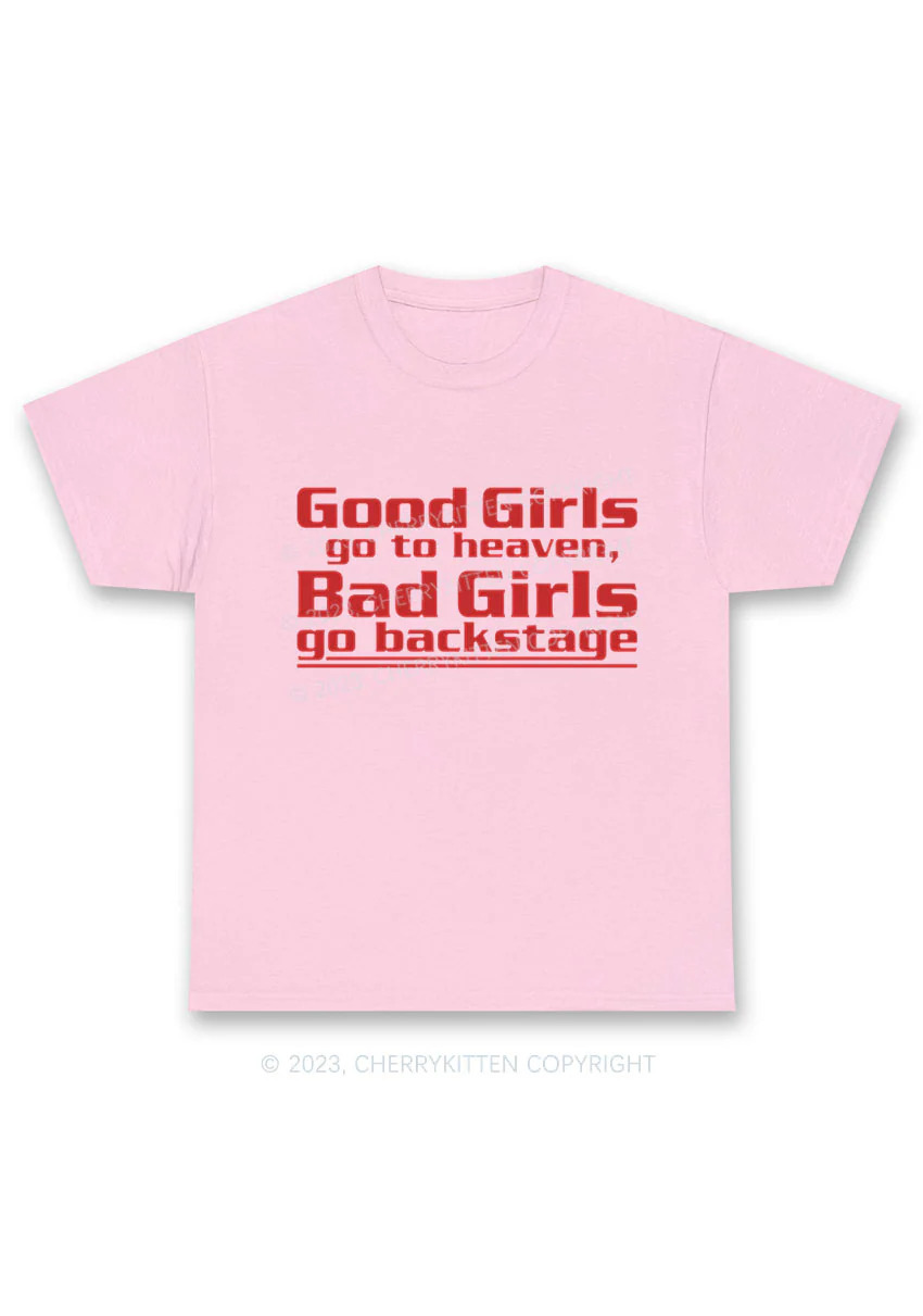 Bad Girls Go Backstage Y2K Chunky Shirt Cherrykitten - Image 6