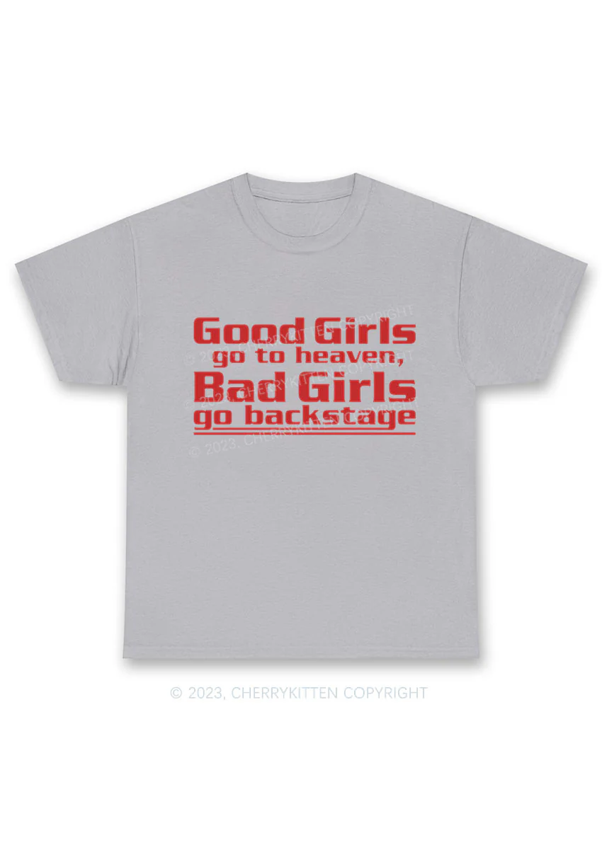 Bad Girls Go Backstage Y2K Chunky Shirt Cherrykitten - Image 7