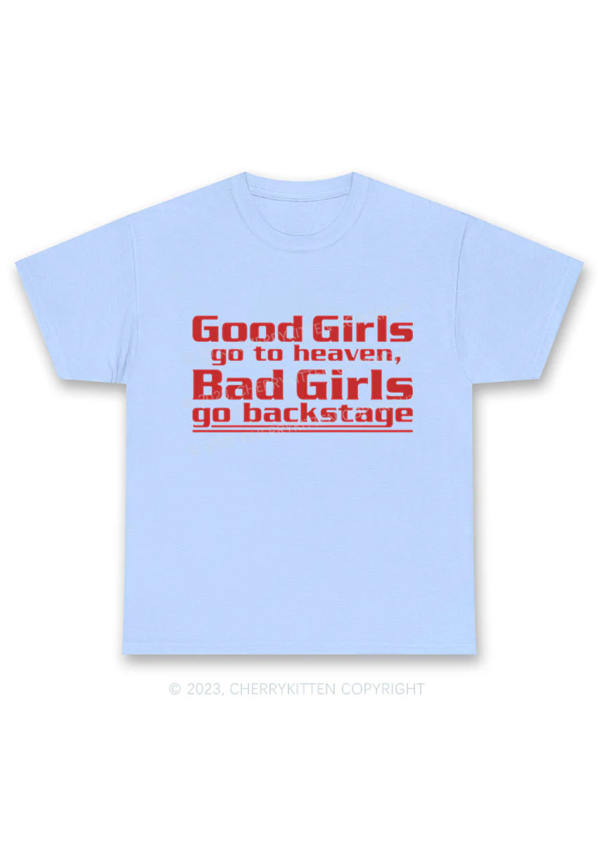 Bad Girls Go Backstage Y2K Chunky Shirt Cherrykitten - Image 8