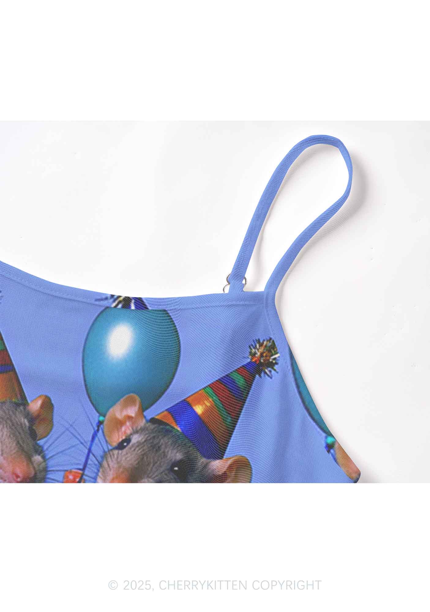 Balloon Party Rats Y2K Mesh Cami Tank Cherrykitten - Image 5