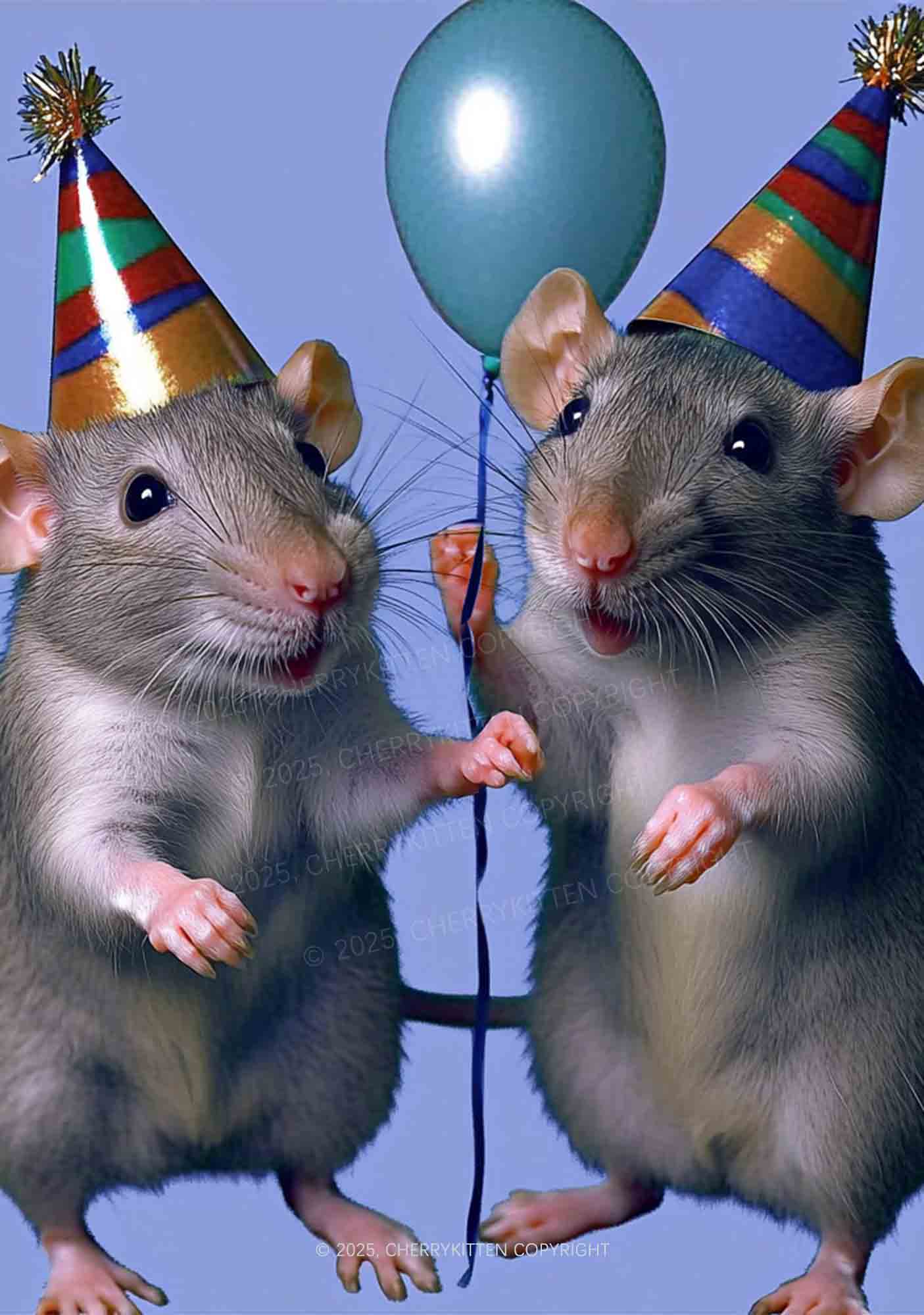 Balloon Party Rats Y2K Mesh Cami Tank Cherrykitten - Image 2