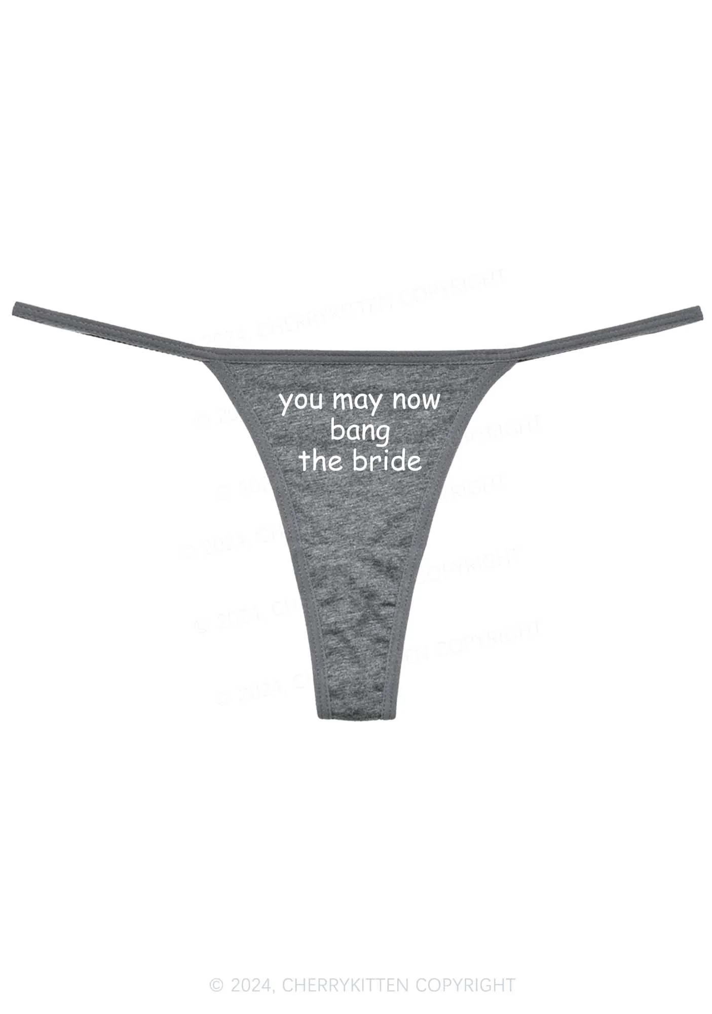 Bang The Bride Y2K Flat String Thong Cherrykitten - Image 7