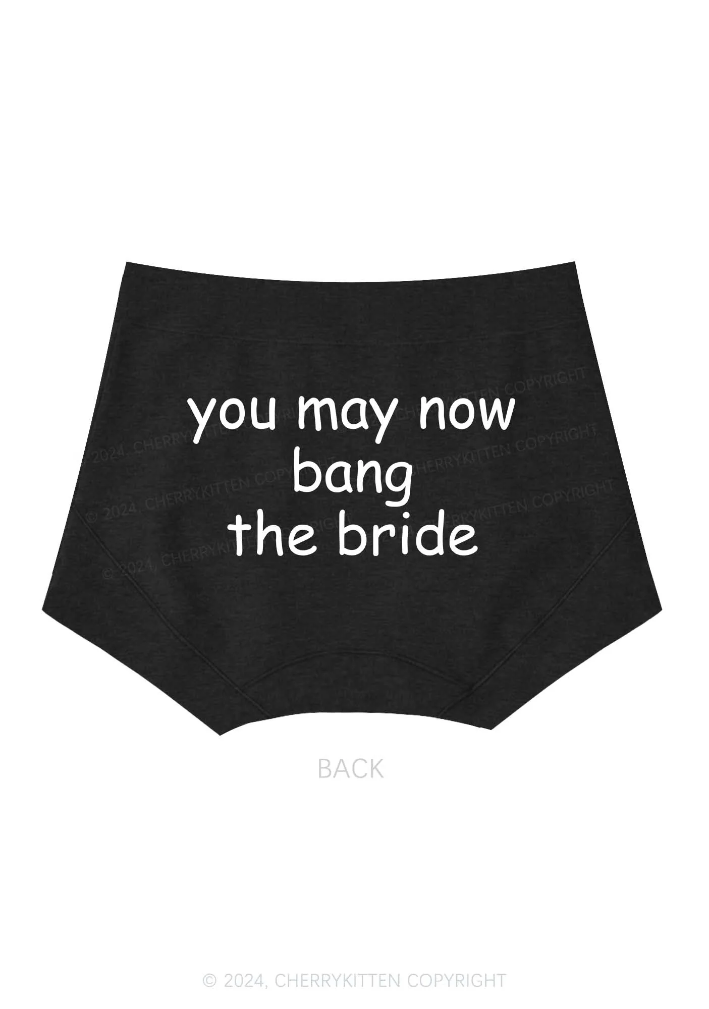 Bang The Bride Y2K Mid Rise Waist Boyshort Cherrykitten - Image 5