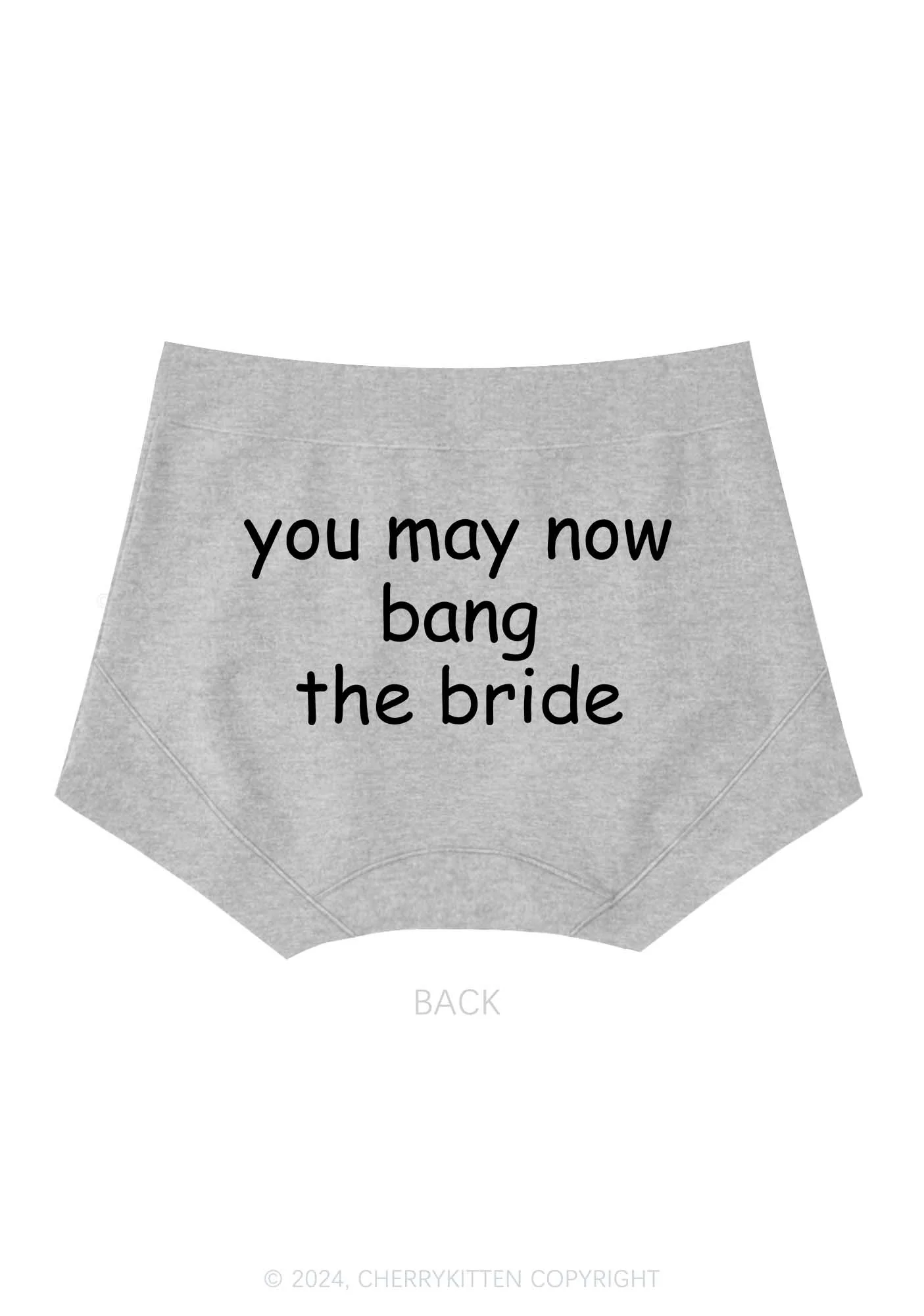 Bang The Bride Y2K Mid Rise Waist Boyshort Cherrykitten - Image 6