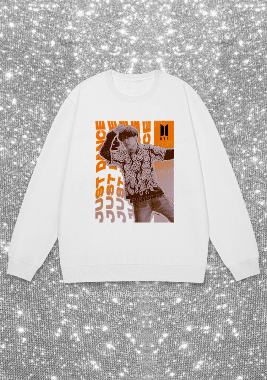 Bangtan Just Dance Kpop Y2K Sweatshirt Cherrykitten - Image 3