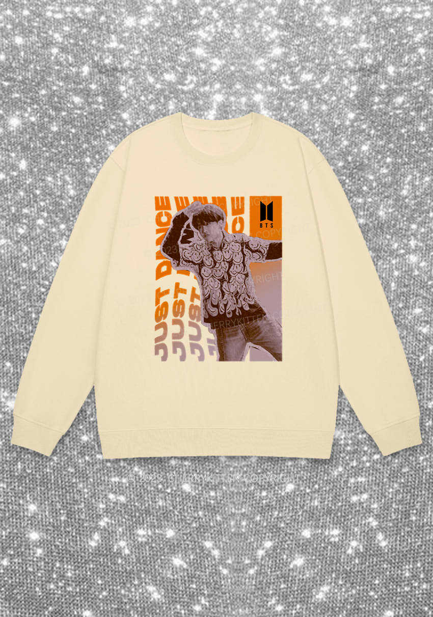 Bangtan Just Dance Kpop Y2K Sweatshirt Cherrykitten - Image 4