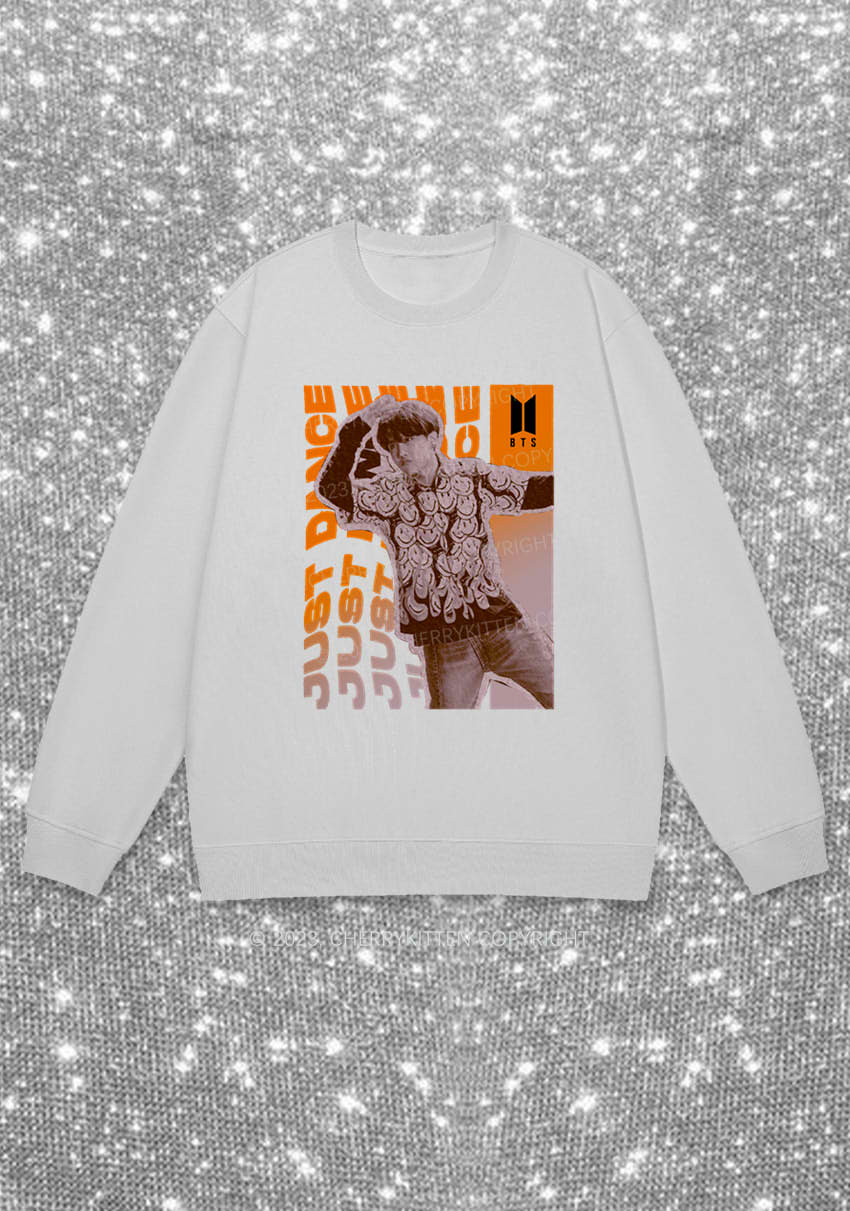 Bangtan Just Dance Kpop Y2K Sweatshirt Cherrykitten - Image 6