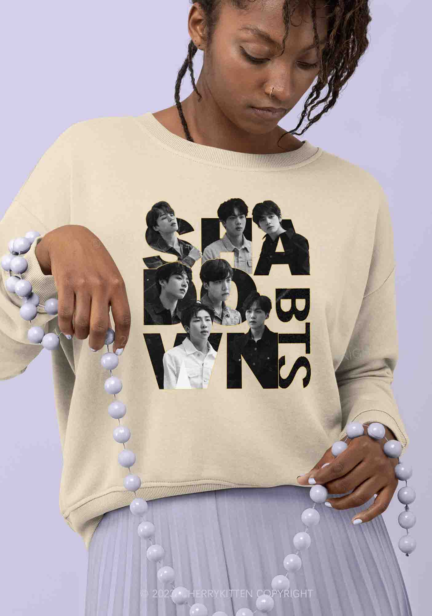 Bangtan Members Kpop Y2K Sweatshirt Cherrykitten - Image 2
