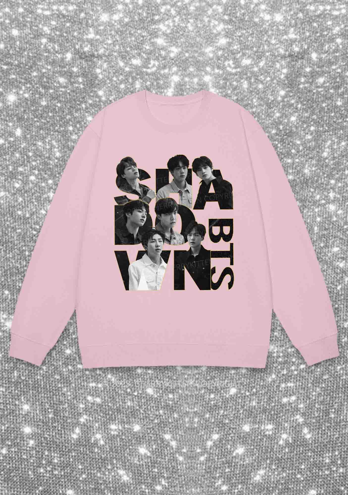 Bangtan Members Kpop Y2K Sweatshirt Cherrykitten - Image 5