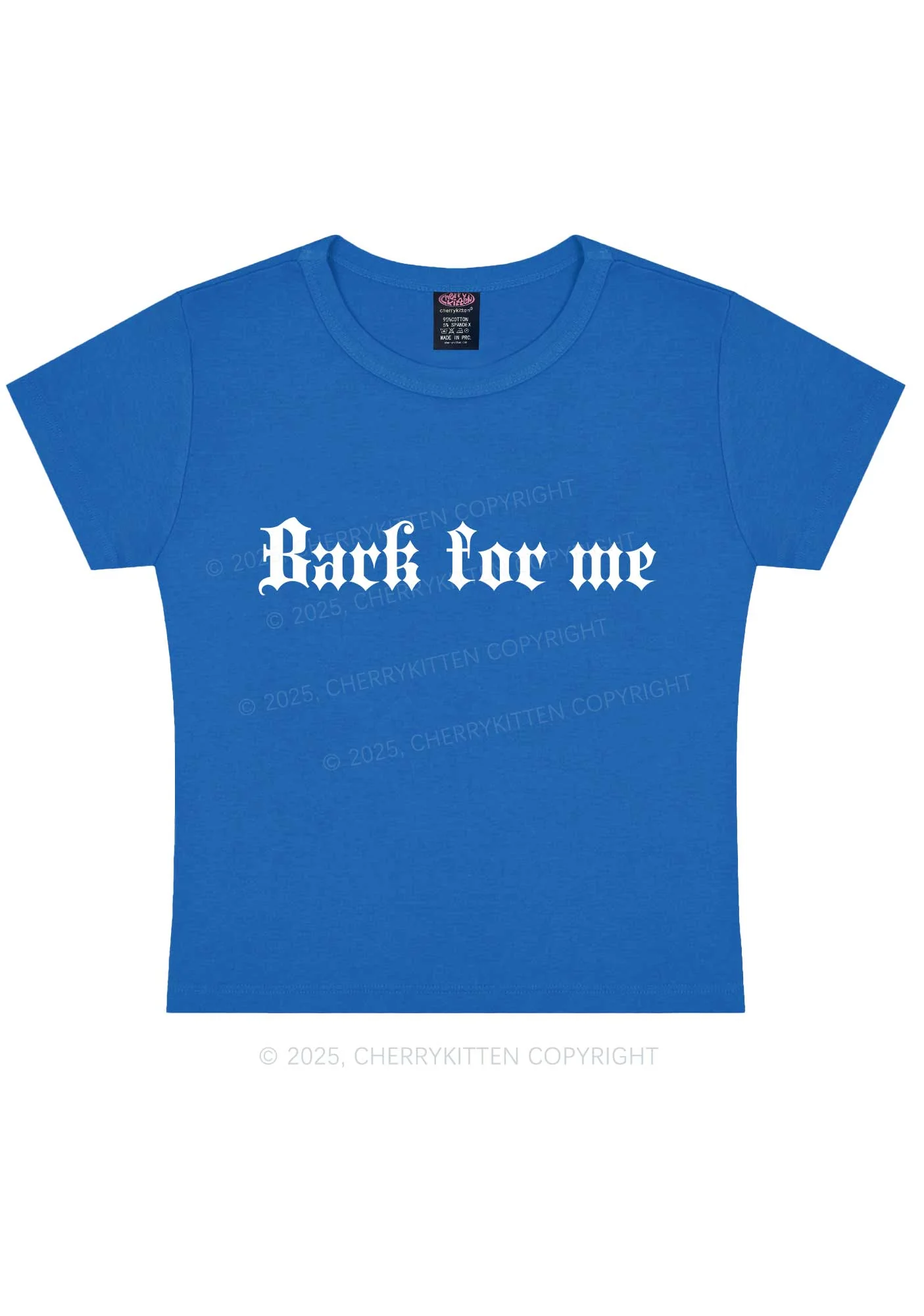 Bark For Me Y2K Baby Tee Cherrykitten - Image 10
