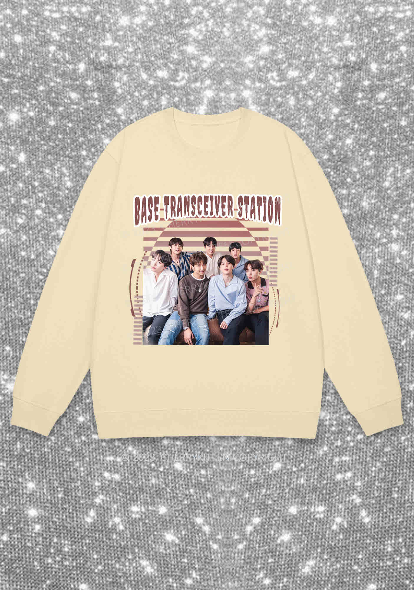 Base Transceiver Station Kpop Y2K Sweatshirt Cherrykitten - Image 4