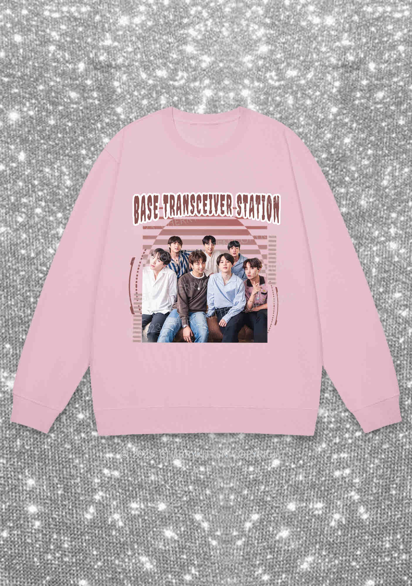 Base Transceiver Station Kpop Y2K Sweatshirt Cherrykitten - Image 5
