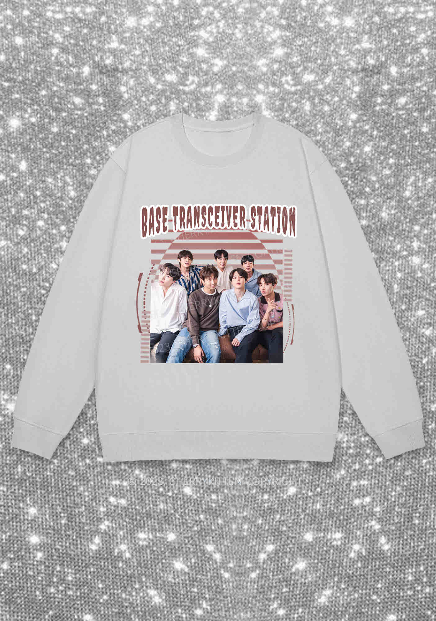 Base Transceiver Station Kpop Y2K Sweatshirt Cherrykitten - Image 6