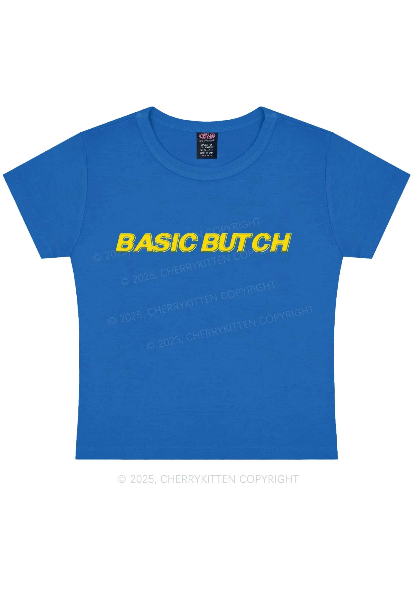 Basic Butch Y2K Baby Tee Cherrykitten - Image 10