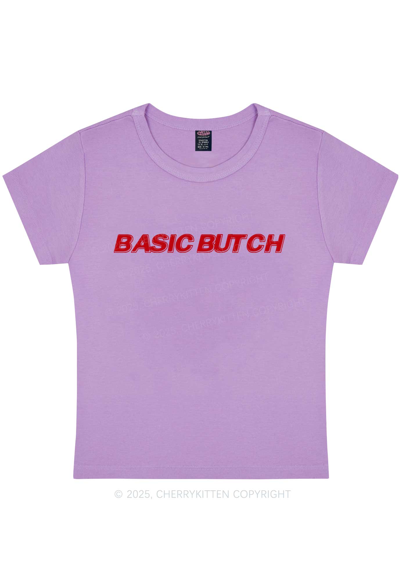 Basic Butch Y2K Baby Tee Cherrykitten - Image 8