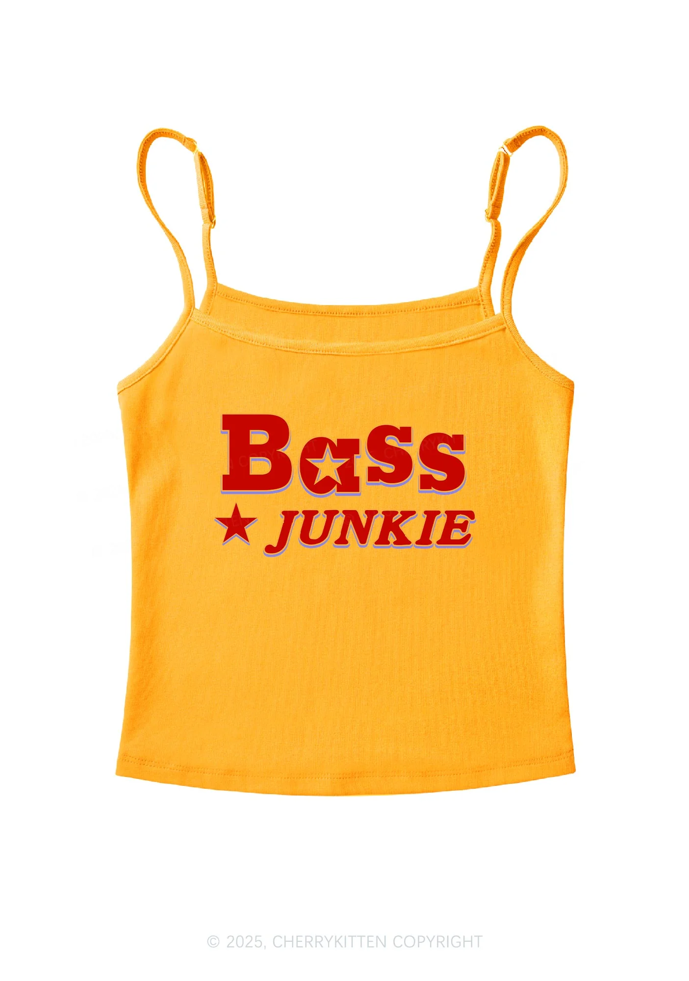 Bass Jxxkie Y2K Spaghetti Strap Cami Cherrykitten - Image 5