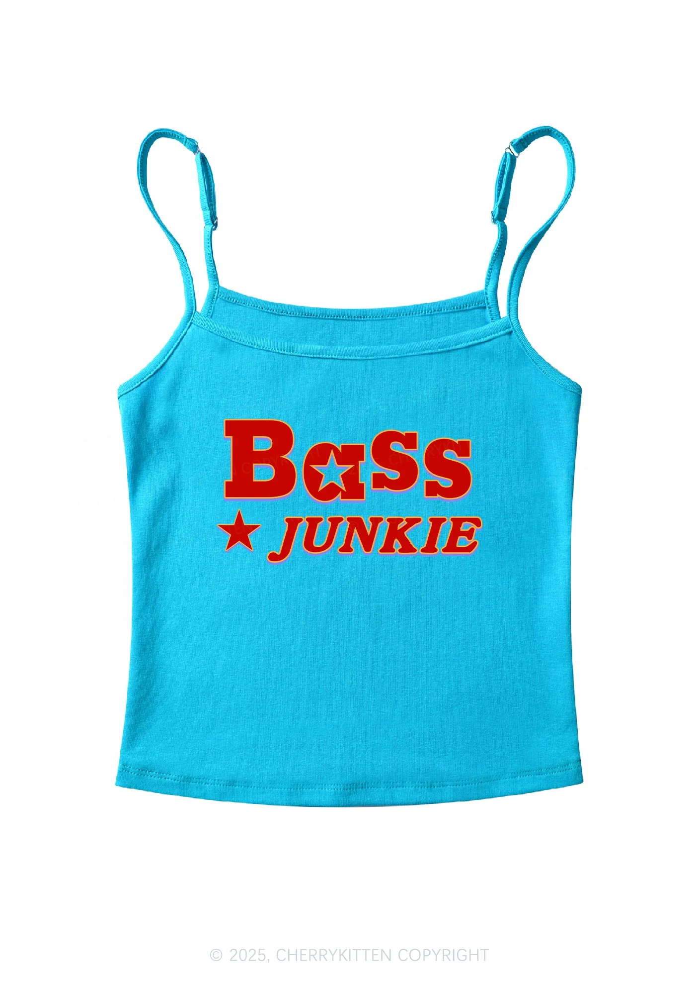 Bass Jxxkie Y2K Spaghetti Strap Cami Cherrykitten - Image 7