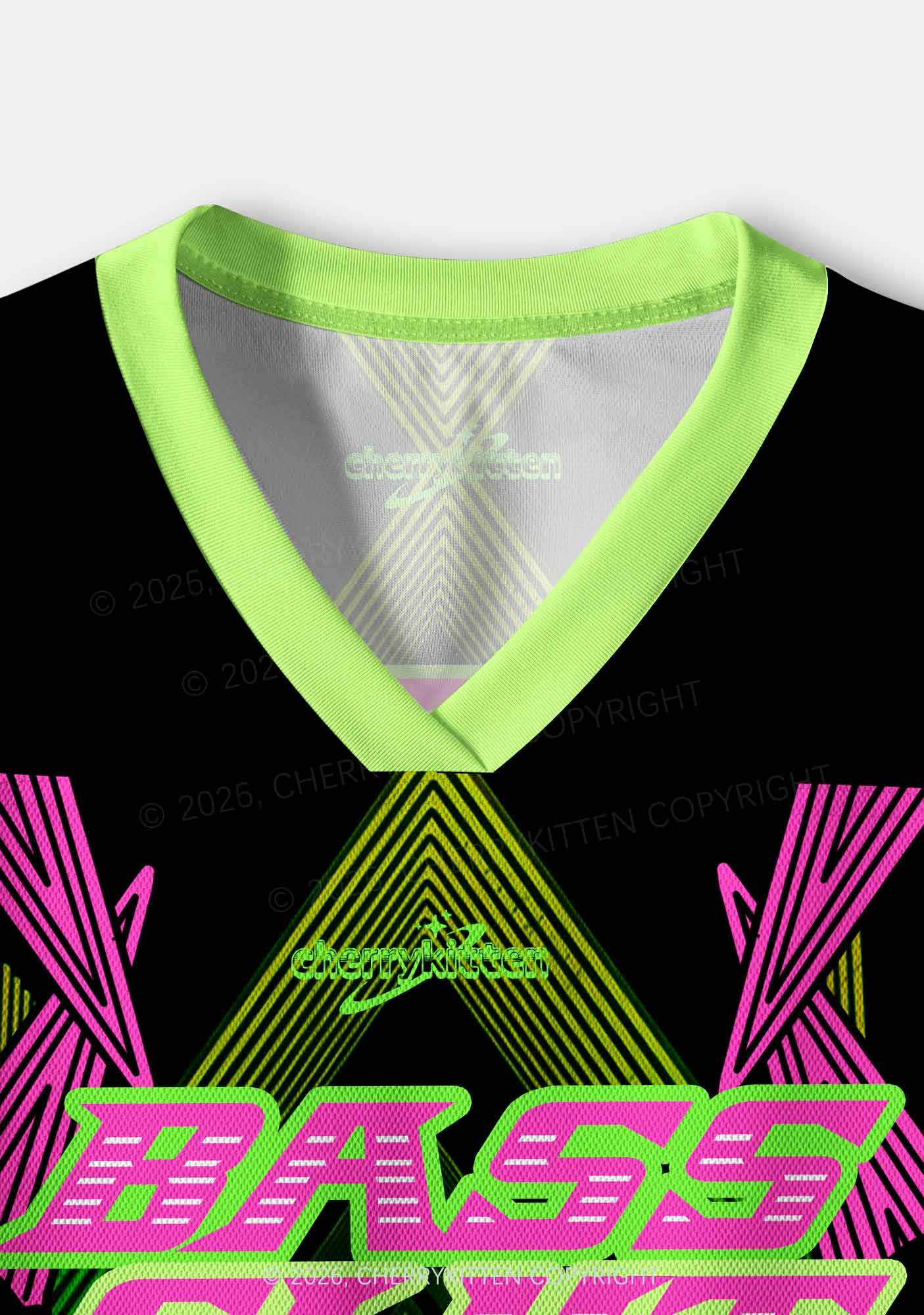 Bass Slxt Y2K Crop Sport Jersey Shirts Cherrykitten - Image 5