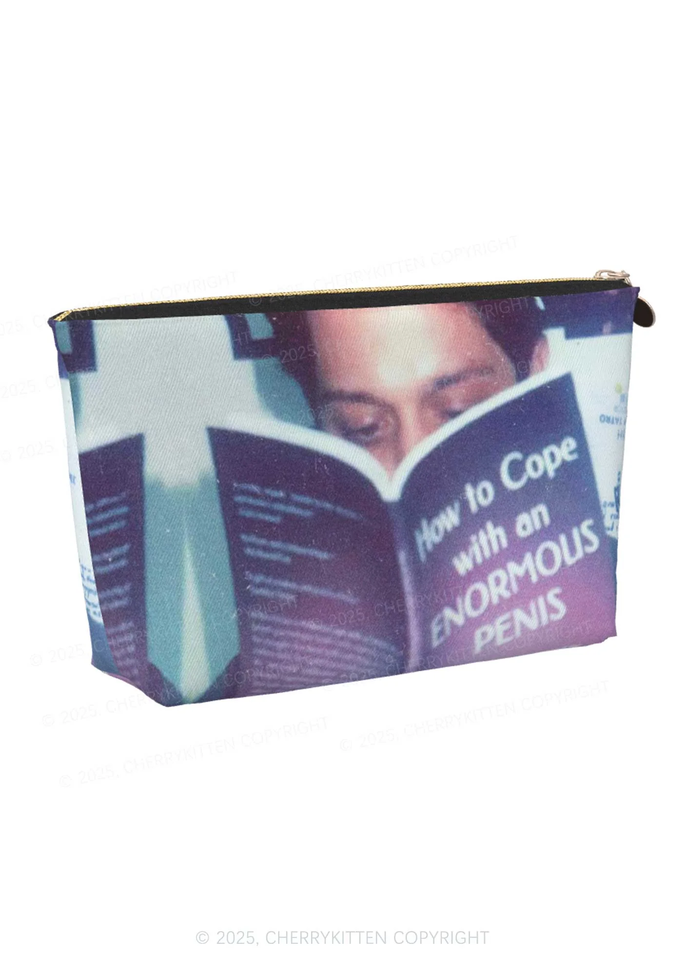 BDE Y2K Leather Makeup Bag Cherrykitten - Image 3