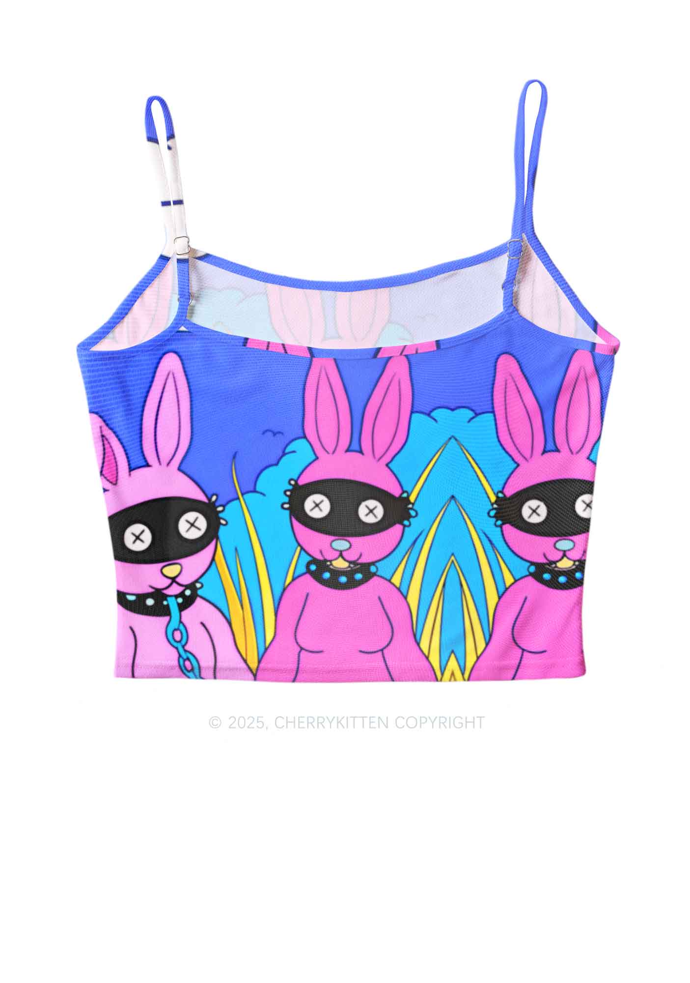 BDSM Bunny Y2K Mesh Cami Tank Cherrykitten - Image 2