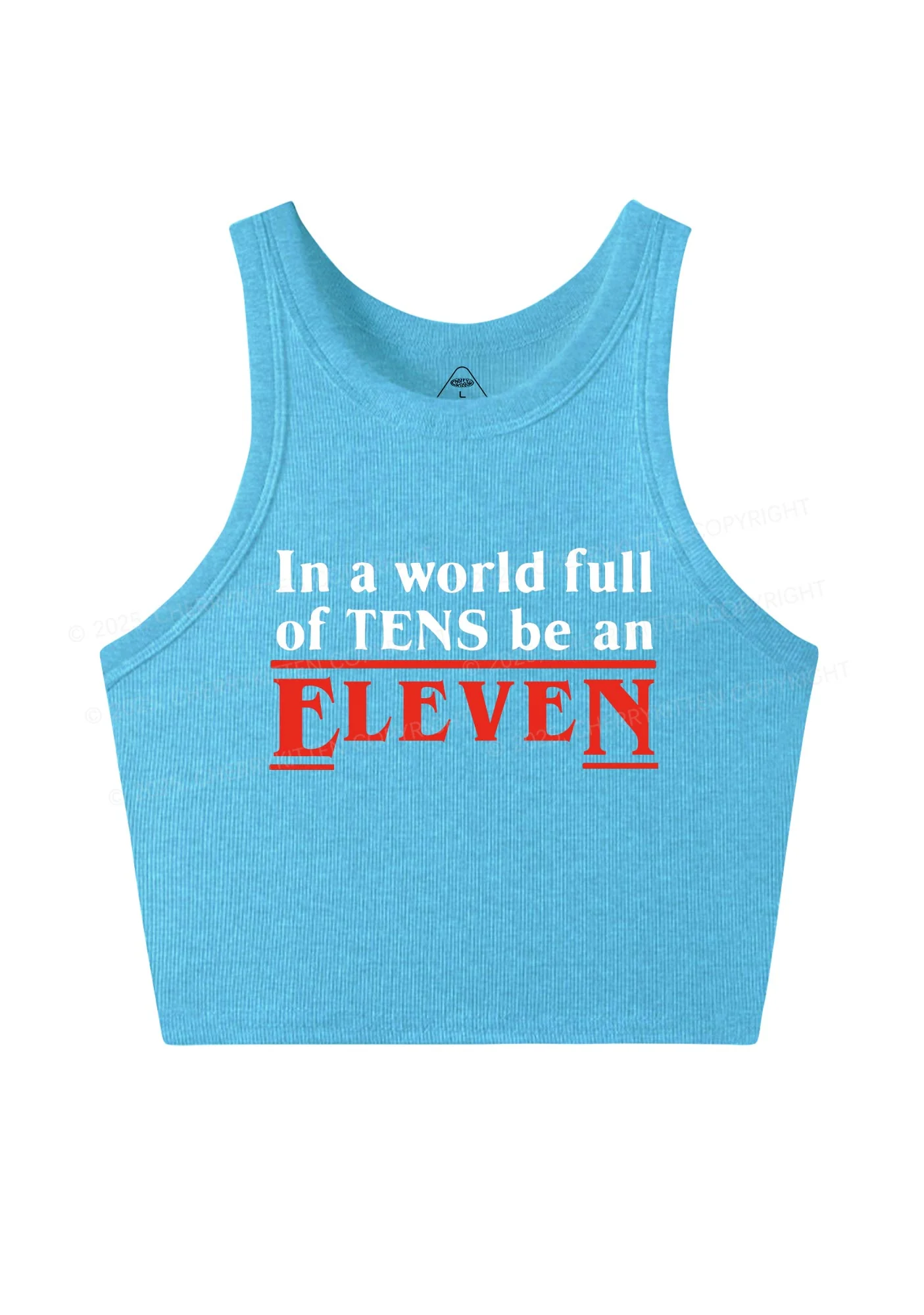 Be An Eleven Y2K Crop Tank Top Cherrykitten - Image 4