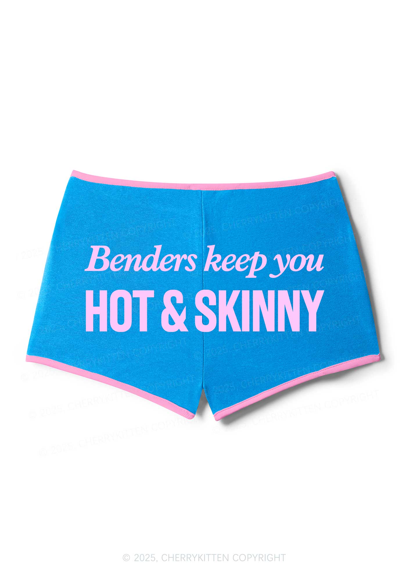 Benders Keep You Hot Skinny Y2K Booty Shorts Cherrykitten - Image 4